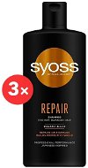 SYOSS Repair Shampoo 3 × 440ml - Shampoo