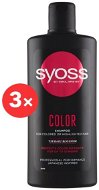 SYOSS Color Luminance & Protect 3× 440 ml - Šampón