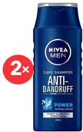 NIVEA Men Anti-Dandruff Power Shampoo 2× 400ml - Men's Shampoo