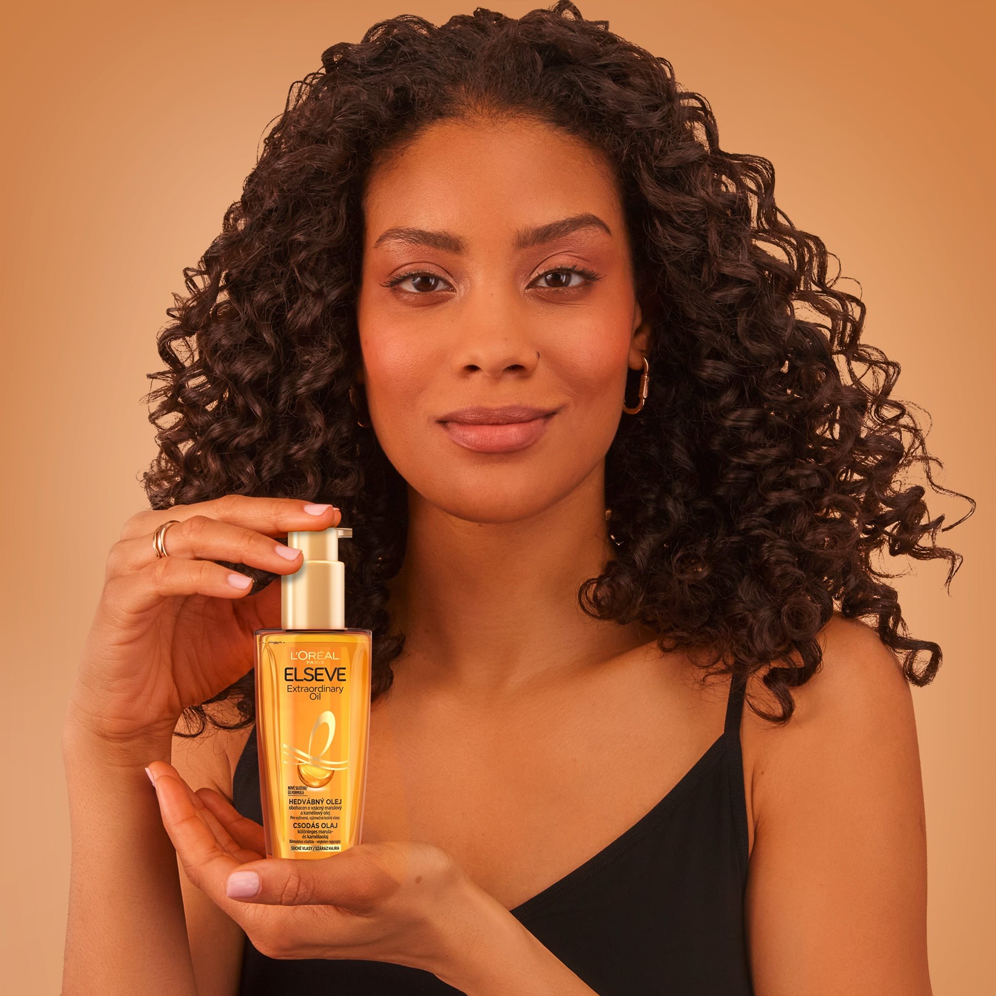 Silk hair deals oil