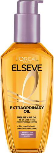 L'ORÉAL PARIS Elseve Extraordinary Oil hedvábný olej pro jemné vlasy 100 ml - Olej na vlasy - Hlavní obrázek