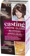 ĽORÉAL CASTING Creme Gloss 518 mogyorós mochaccino - Hajfesték
