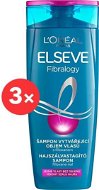 ĽORÉAL PARIS Elseve Fibralogy Shampoo 3× 400 ml - Šampón