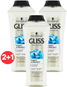 SCHWARZKOPF GLISS KUR Purify & Protect 3× 400 ml - Sampon