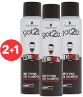 SCHWARZKOPF GOT2B PhenoMENal 3× 150ml - Dry Shampoo