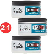 SCHWARZKOPF GOT2B PhenoMENal 3× 100ml - Hair Cream