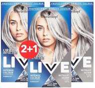 SCHWARZKOPF Live Metallic U71 Metallic Silver 3× - Hair Dye