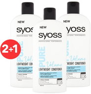 SYOSS Conditioner Pure Volume 3× 500ml - Conditioner