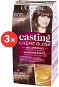 ĽORÉAL CASTING Creme Gloss 600 Light Chestnut 3 × - Hair Dye