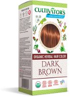 CULTIVATOR Natural 8 Tmavo hnedá (4× 25 g) - Prírodná farba na vlasy