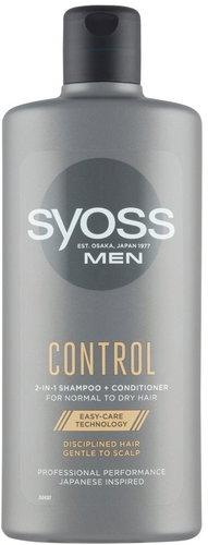 SYOSS MEN Control Shampoo 440ml - Shampoo - Main image