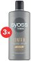SYOSS MEN Control Shampoo 3× 440 ml - Pánsky šampón