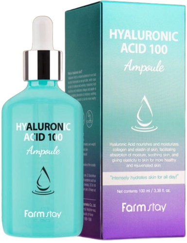 FARM STAY Hyaluronic Acid 100 Ampoule 100 ml - Pleťové sérum - Hlavný obrázok