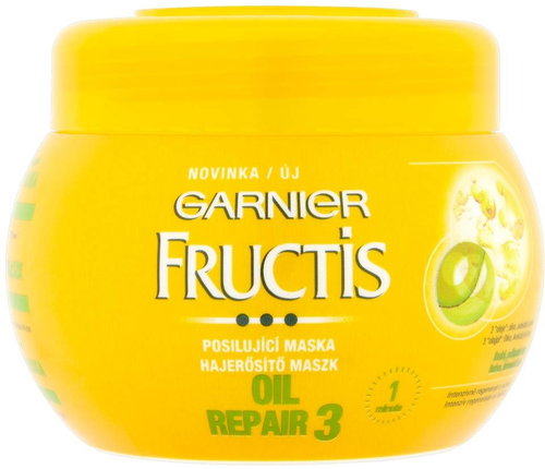 GARNIER Fructis Oil Repair Mask 300 ml - Hair Mask - Main image