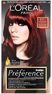 L'ORÉAL PARIS Préférence P37 Pure Plum Intenzivní tmavá červená - Barva na vlasy