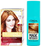 L'ORÉAL PARIS Excellence Creme 7.43 + Magic Retouch 5 - Kit