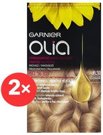 GARNIER Olia 8.31 Zlatě popelavá blond 2× - Barva na vlasy