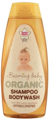 BEAMING BABY Organic Shampoo Bodywash 250ml - Children's Shampoo - Main image