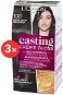 ĽORÉAL CASTING Creme Gloss 100 Temne čierna 3 × 180 ml - Farba na vlasy