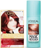 L'ORÉAL PARIS Excellence Creme 6.66 + Magic Retouch 6 - Cosmetic Set