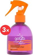 SCHWARZKOPF GOT2B Straight on 4 Days 3 × 200 ml - Hairspray