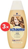 SCHWARZKOPF SCHAUMA Q10 3× 400ml - Shampoo