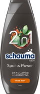 Schauma 2in1 Sports Power, 400ml - Férfi sampon