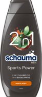 Schauma 2 in 1 šampón Sports Power 400 ml - Pánsky šampón