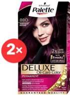 SCHWARZKOPF PALETTE Deluxe 880 Dark Purple 2 × 50 ml - Hair Dye