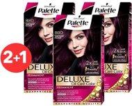 SCHWARZKOPF PALETTE Deluxe 880 Dark Purple 3 × 50 ml - Hair Dye