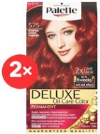 SCHWARZKOPF PALETTE Deluxe 575 Fire Red 2 × 50 ml - Hair Dye