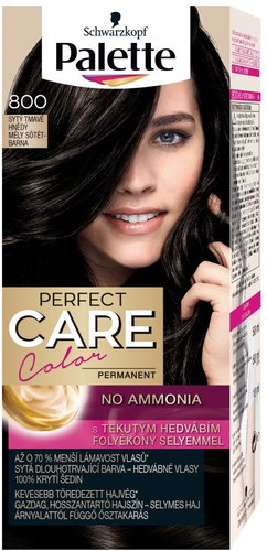 SCHWARZKOPF PALETTE Perfect Care Color 800 Dark Dark Brown 50 ml - Hair Dye - Main image