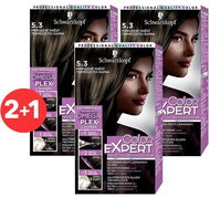 SCHWARZKOPF COLOR EXPERT 5-3 Naturally brown 3 × 50 ml - Hair Dye