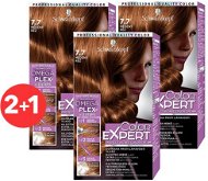 SCHWARZKOPF COLOR EXPERT 7-7 Medená hrdza 3× 50 ml - Farba na vlasy