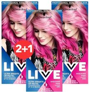 SCHWARZKOPF LIVE Color XXL 93 Shocking Pink 3× 50 ml - Farba na vlasy