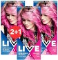SCHWARZKOPF LIVE 93 Shocking Pink 3 × 50 ml - Hajfesték