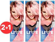 SCHWARZKOPF LIVE Pastel Spray Candy Cotton 3× 125 ml - Barevný sprej na vlasy