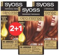 SYOSS Oleo Intense 6-76 Meleg rézvörös 3× 50 ml - Hajfesték