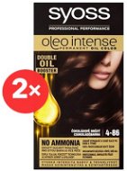SYOSS Oleo Intense 4-86 Chocolate brown 2 × 50 ml - Hair Dye