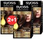 SYOSS Oleo Intense 4-60 Golden Brown 3× 50ml - Hair Dye