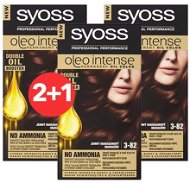 SYOSS Oleo Intense 3-82 Soft Mahogany 3× 50ml - Hair Dye