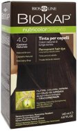 BIOKAP Nutricolor Delicato Brown Gentle Dye 4.00 140 ml - Prírodná farba na vlasy