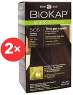 BIOKAP Nutricolor Delicato Dark Golden Blond Gentle Dye 6.30 (2× 140ml) - Natural Hair Dye