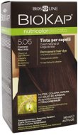 BIOKAP Nutricolor Delicato 5.05 Chestnut Light Brown Gentle Dye 140 ml - Přírodní barva na vlasy