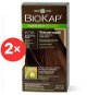BIOKAP Nutricolor Delicato Dark Blond Havana Gentle Dye 6.06 (2× 140 ml) - Természetes hajfesték
