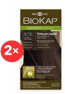 BIOKAP Nutricolor Delicato Natural light Chestnut Gentle Dye 5.0 (2× 140ml) - Natural Hair Dye