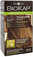 BIOKAP Nutricolor Extra Delicato + Natural Light Blond Gentle Dye 8.03 140 ml - Természetes hajfesték