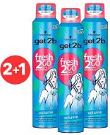 SCHWARZKOPF GOT2B Fresh it up 3 × 200 ml - Dry Shampoo