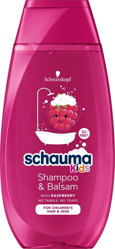 SCHWARZKOPF SCHAUMA Kids Shampoo and Balm 250ml - Children's Shampoo - Main image