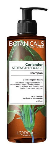 ĽORÉAL PARIS Botanicals Fresh Care Coriander Strength Cure 400ml - Shampoo - Main image